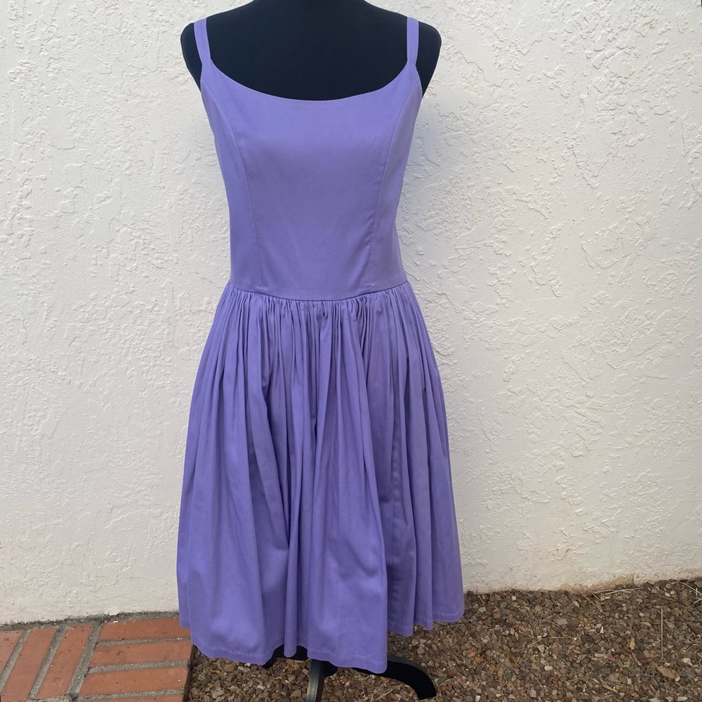 Pinup Couture Amalie lavender dress sz XL